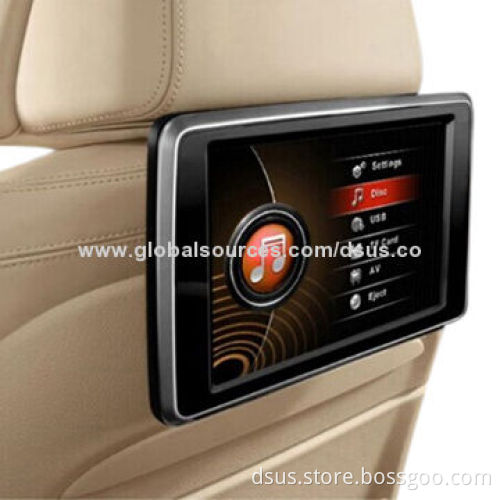 Universal Car DVD Player, 10.1-inch with Touch Screen/Bracket/TF/USB/FM & IR Transmitter